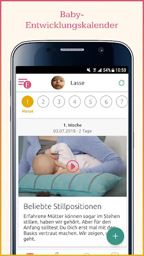 Скриншот 2 — ELTERN Schwangerschaft & Baby