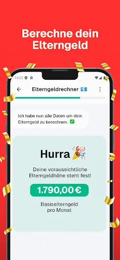 Скриншот 2 — Elterngeld Buddy