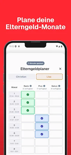 Скриншот 5 — Elterngeld Buddy