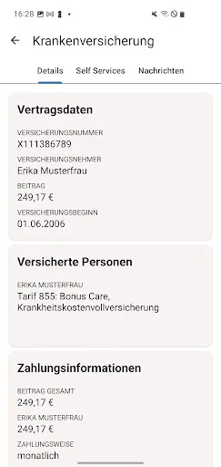 Скриншот 5 — Münchener Verein - Service