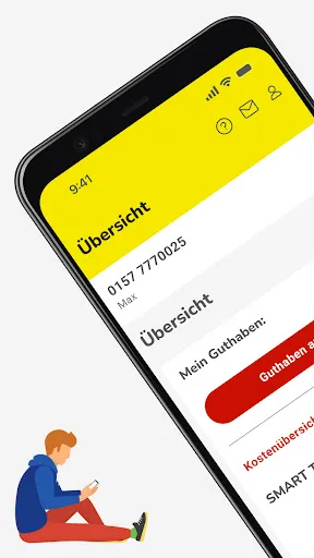 Скриншот 1 — Mein NettoKOM App