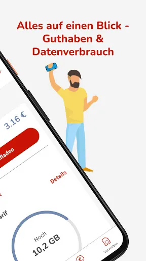 Скриншот 2 — Mein NettoKOM App