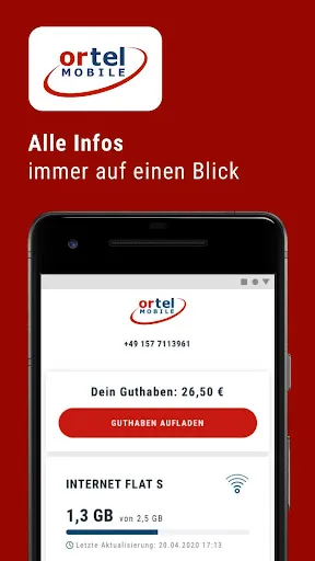 Скриншот 1 — Ortel Mobile