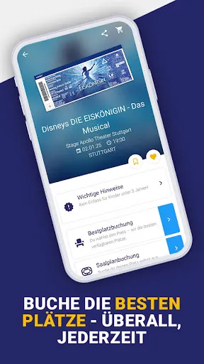 Скриншот 3 — EVENTIM DE: Tickets für Events