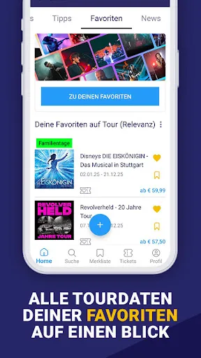 Скриншот 4 — EVENTIM DE: Tickets für Events