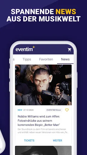 Скриншот 7 — EVENTIM DE: Tickets für Events