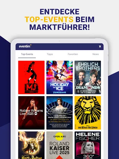 Скриншот 8 — EVENTIM DE: Tickets für Events