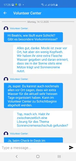 Скриншот 4 — Eventvolunteers