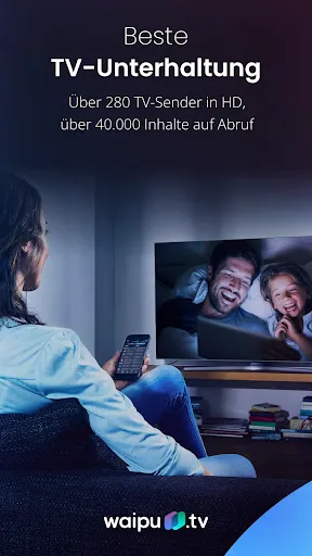 Скриншот 1 — waipu.tv – Live TV-Streaming