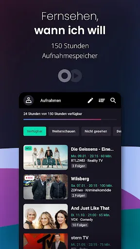 Скриншот 5 — waipu.tv – Live TV-Streaming