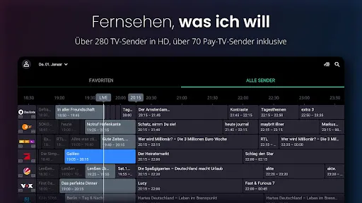 Скриншот 7 — waipu.tv – Live TV-Streaming