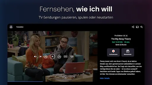 Скриншот 8 — waipu.tv – Live TV-Streaming
