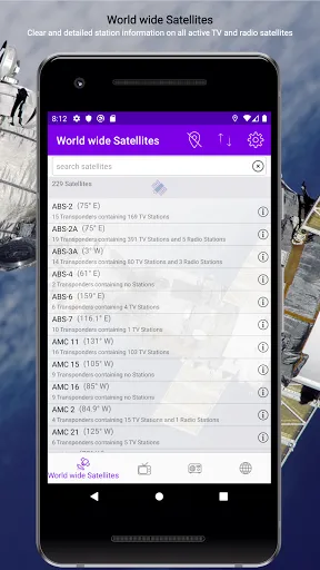 Скриншот 1 — Satellite channels