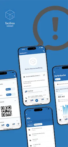 Скриншот 1 — facilioo Kundenapp