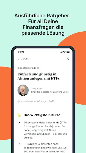 Скриншот 3 — Finanztip
