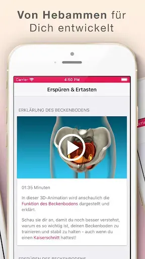 Скриншот 3 — Fit mit Baby - Rückbildung App