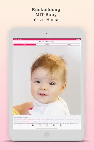 Скриншот 8 — Fit mit Baby - Rückbildung App