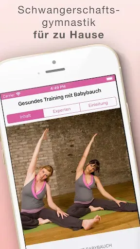 Скриншот 2 — Fit mit Babybauch - Schwanger