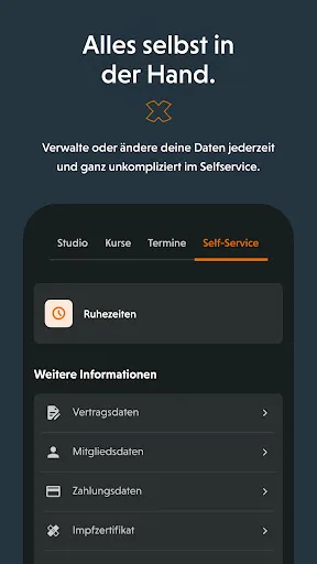 Скриншот 4 — FitX App