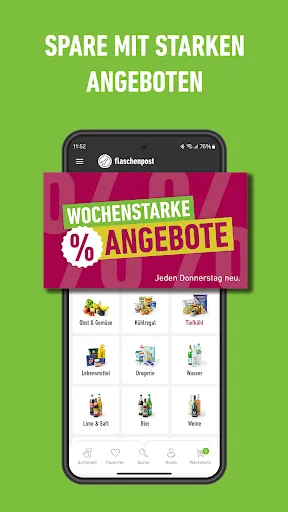 Скриншот 2 — flaschenpost: Online einkaufen