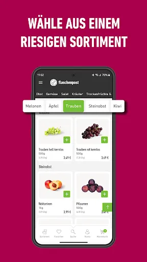 Скриншот 3 — flaschenpost: Online einkaufen