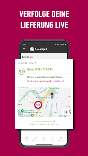 Скриншот 5 — flaschenpost: Online einkaufen
