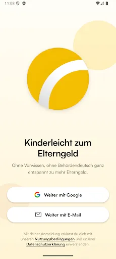 Скриншот 1 — Elterngeld beantragen - formie