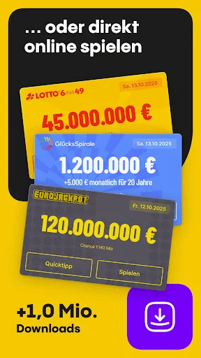 Скриншот 2 — Lotto Scanner & Eurojackpot