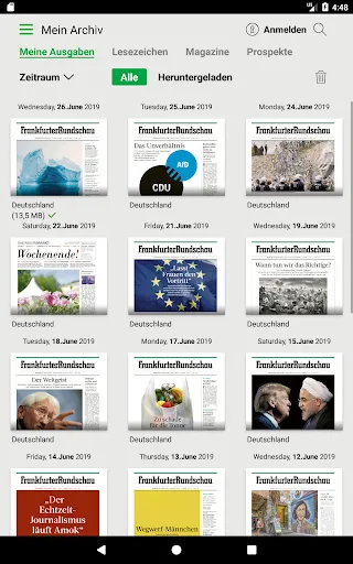 Скриншот 6 — FR Digitale Zeitung