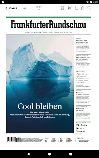 Скриншот 7 — FR Digitale Zeitung