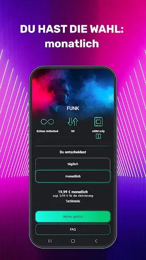 Скриншот 2 — FUNK - Deine Tarif-App