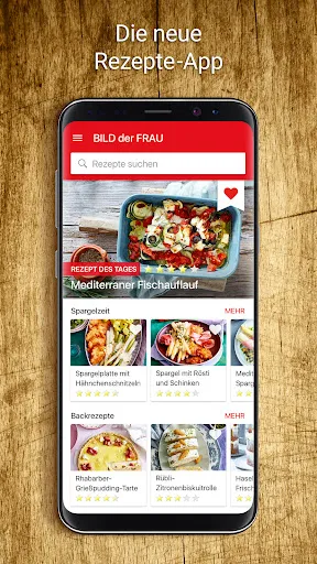 Скриншот 1 — Rezepte - BILD der FRAU