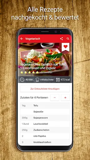 Скриншот 2 — Rezepte - BILD der FRAU