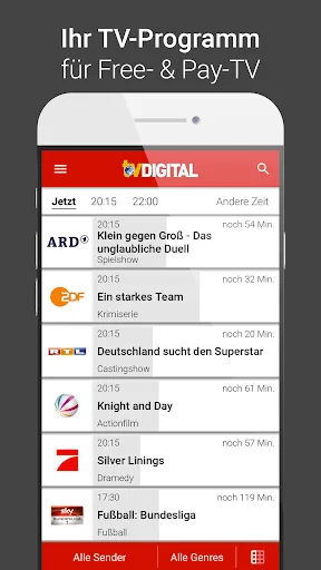Скриншот 1 — TV-Programm TV DIGITAL