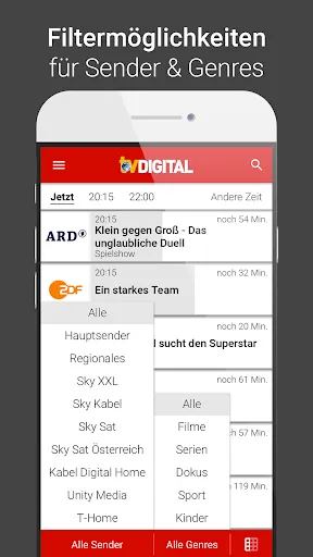 Скриншот 3 — TV-Programm TV DIGITAL