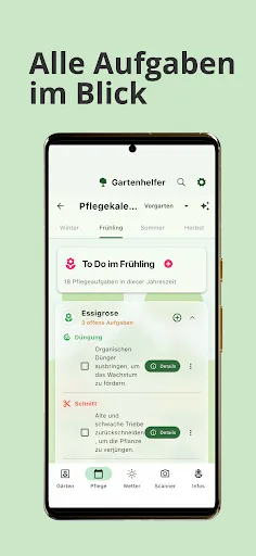 Скриншот 5 — Gartenhelfer: Planer & Pflege