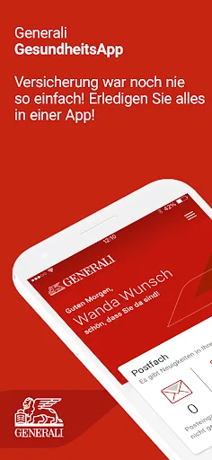 Скриншот 1 — Generali GesundheitsApp