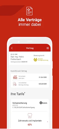 Скриншот 7 — Generali GesundheitsApp