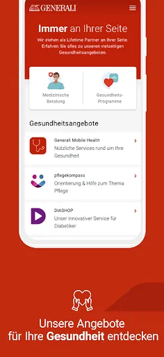 Скриншот 8 — Generali GesundheitsApp