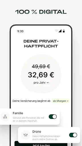 Скриншот 3 — Getsafe: Versicherung Vorsorge