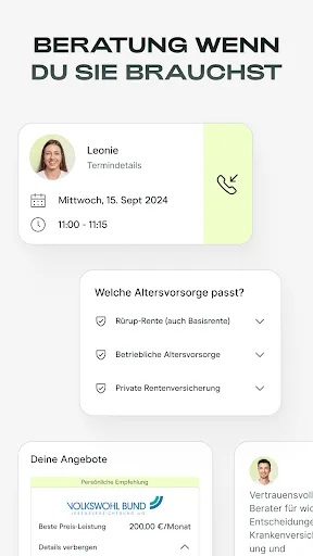 Скриншот 6 — Getsafe: Versicherung Vorsorge