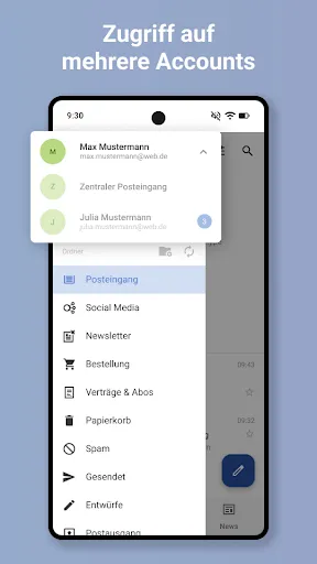 Скриншот 4 — GMX - Mail, Cloud & News