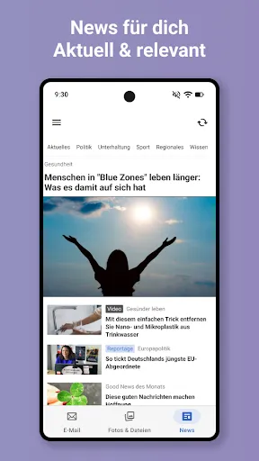 Скриншот 8 — GMX - Mail, Cloud & News