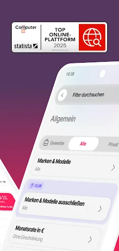 Скриншот 2 — GoLeasy - Leasingsuchmaschine