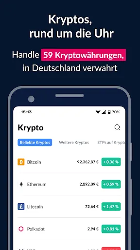 Скриншот 6 — finanzen.net zero Aktien & ETF