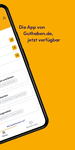 Скриншот 2 — Guthaben.de: Jetzt aufladen
