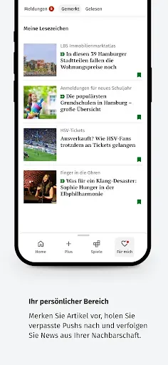 Скриншот 3 — Hamburger Abendblatt News