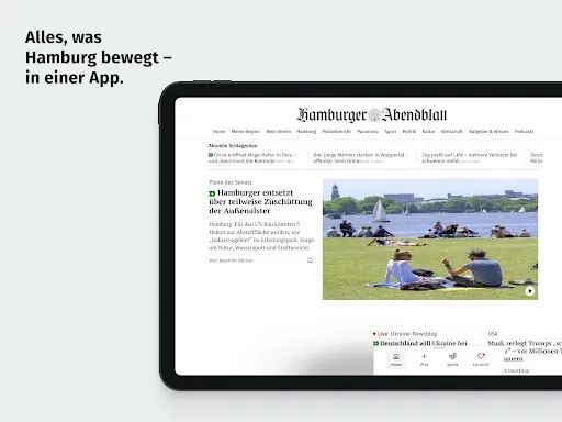 Скриншот 7 — Hamburger Abendblatt News
