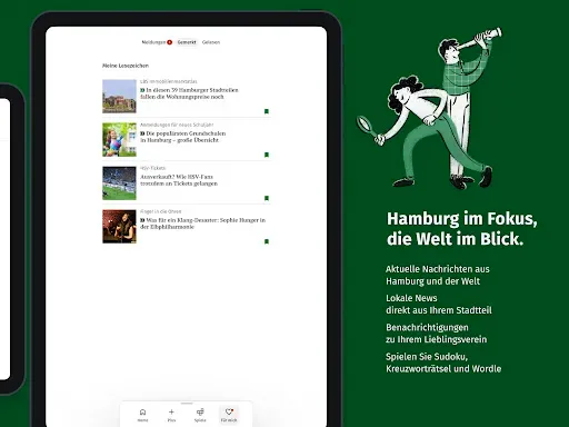 Скриншот 8 — Hamburger Abendblatt News
