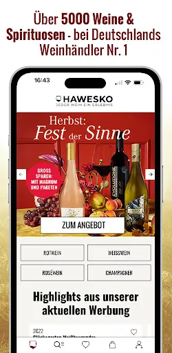 Скриншот 1 — Hawesko